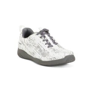 ALEGRIA White N8ture Slip On Sneakers